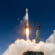 The Electron rocket took off from Rocket Lab’s launch pad A at 10:49 a.m. New Zealand time.